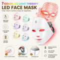 7 Color LED Light Photon Face Mask & Neck Rejuvenation Therapy